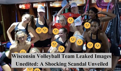 wisconsin volleyball photos leaks|Wisconsin volleyball team private photos leaked, being investigated